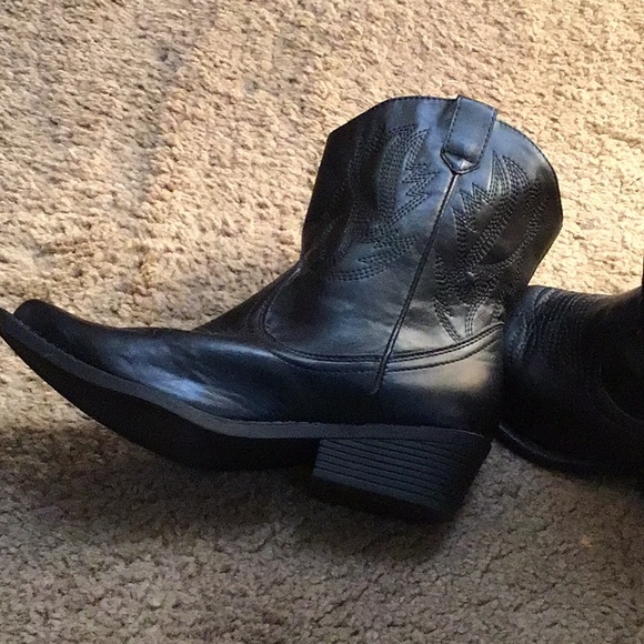 BEAUTIFUL black western ladies’ calf boots, 7 see description - Picture 5 of 7